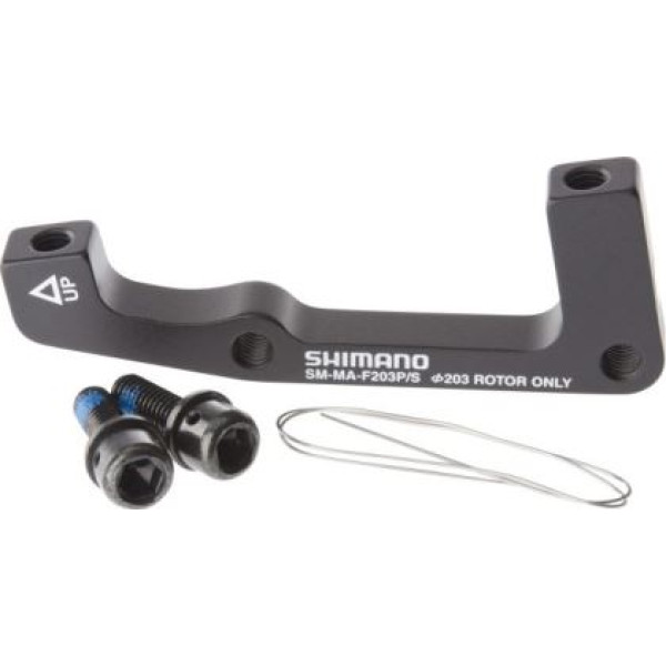 Shimano SM-MA-F203P/S bremžu suporta adapteris | Priekšējais | 203 mm Shimano SM-MA-F203P/S bremžu suporta adapteris | Priekšējais | 203 mm