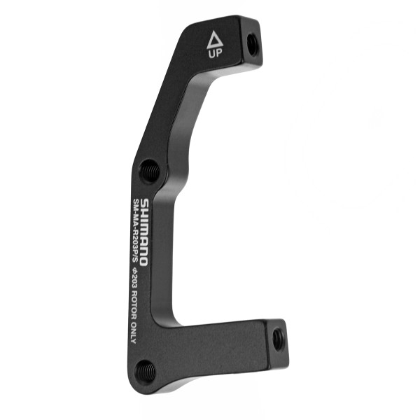 Shimano SM-MA-R203P/S bremžu suporta adapteris | aizmugurējais | 203 mm Shimano SM-MA-R203P/S bremžu suporta adapteris | aizmugurējais | 203 mm