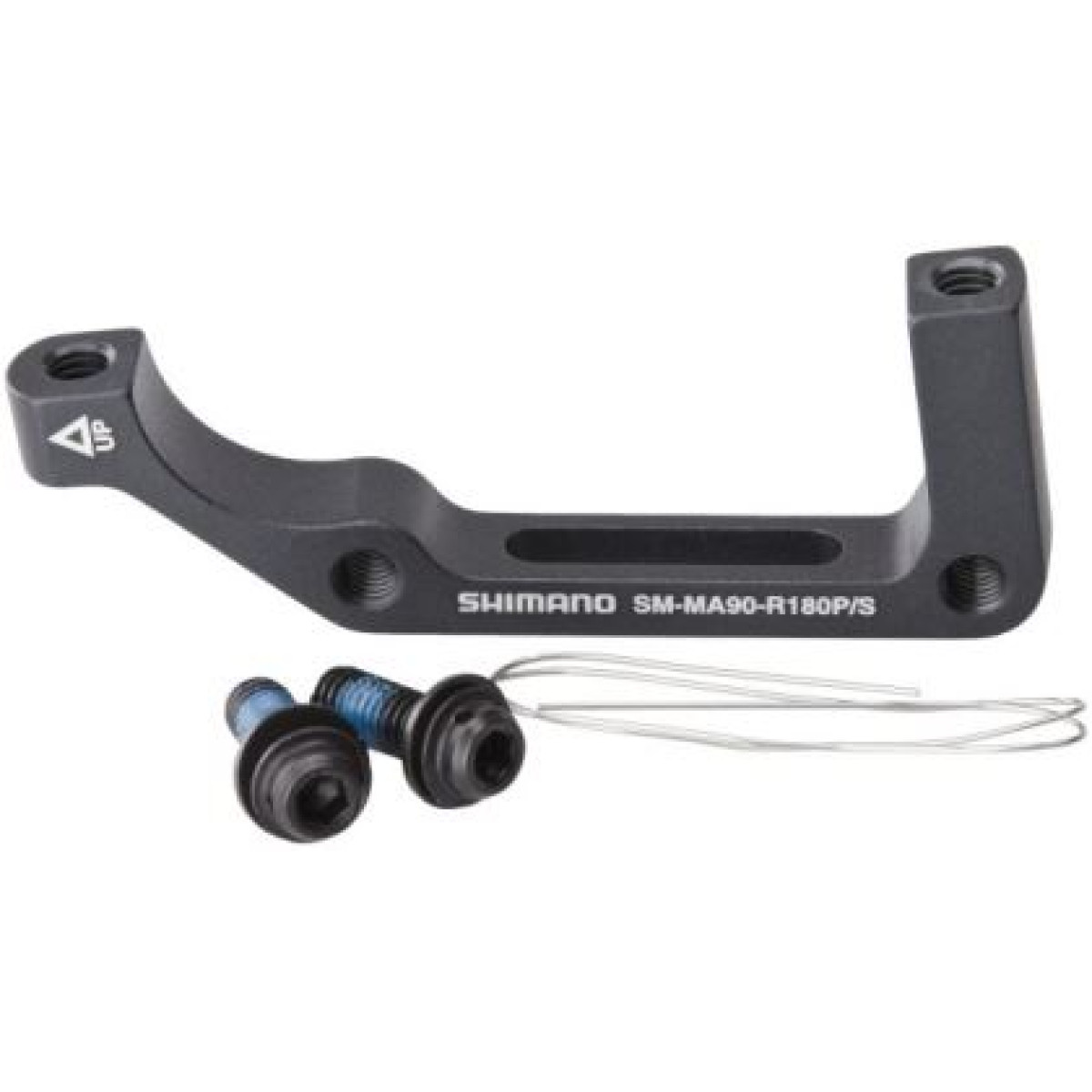 Shimano SM-MA90-R180P/S bremžu suporta adapteris | aizmugurējais | 180 mm