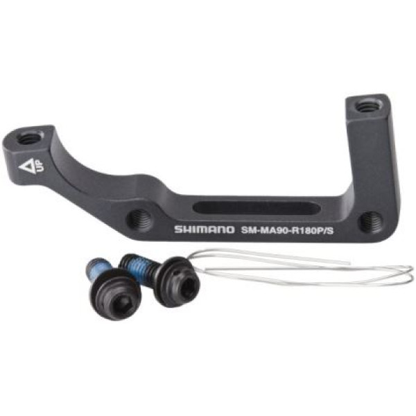 Shimano SM-MA90-R180P/S bremžu suporta adapteris | aizmugurējais | 180 mm Shimano SM-MA90-R180P/S bremžu suporta adapteris | aizmugurējais | 180 mm