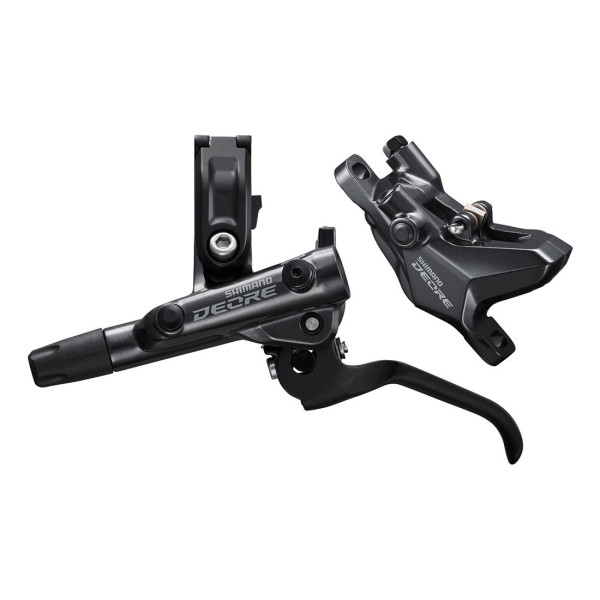 Shimano Deore BL-M6100 hidraulisko disku bremžu rokturis ar BR-M6100 suports | Kreisā | Priekšējā