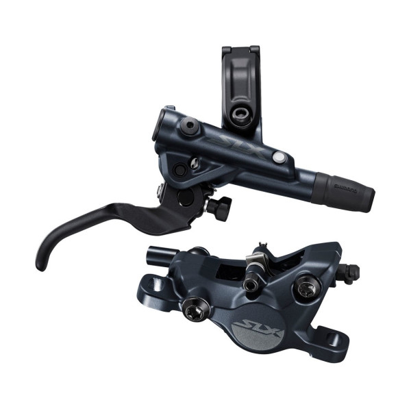 Shimano SLX BL-M7100 hidraulisko disku bremžu rokturis ar BR-M7100 suports | Labā | Aizmugures Shimano SLX BL-M7100 hidraulisko disku bremžu rokturis ar BR-M7100 suports | Labā | Aizmugures
