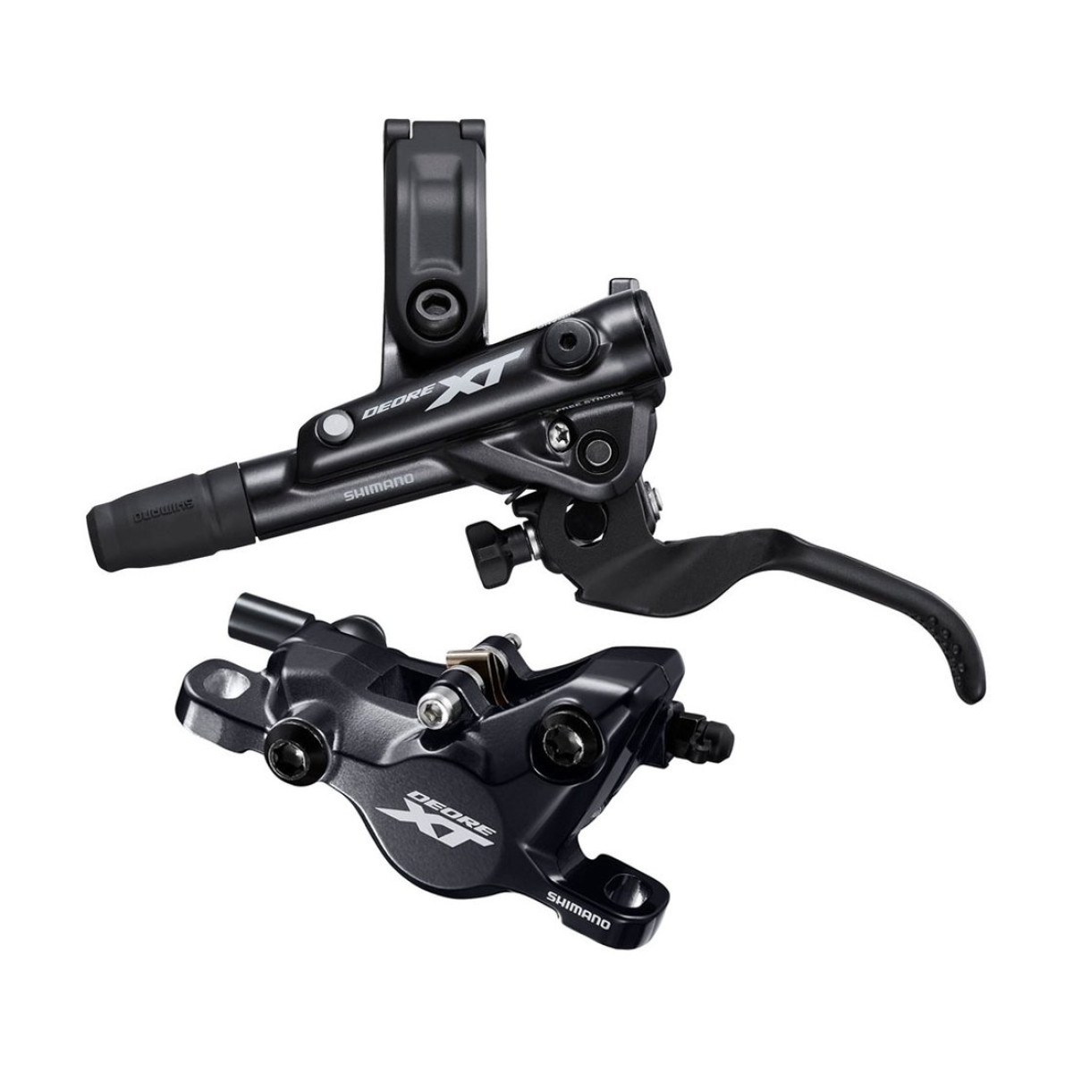 Shimano XT BL-M8100 hidraulisko disku bremžu rokturis ar BR-M8100 suports | Kreisais | Priekšējais