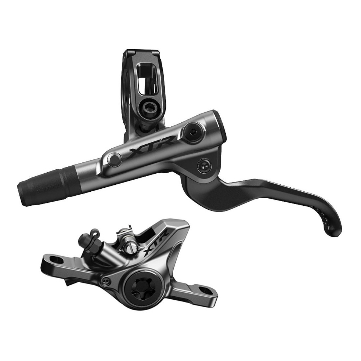 Shimano XTR BL-M9100 hidraulisko disku bremžu rokturis ar BR-M9100 suports | Kreisais | Priekšējais