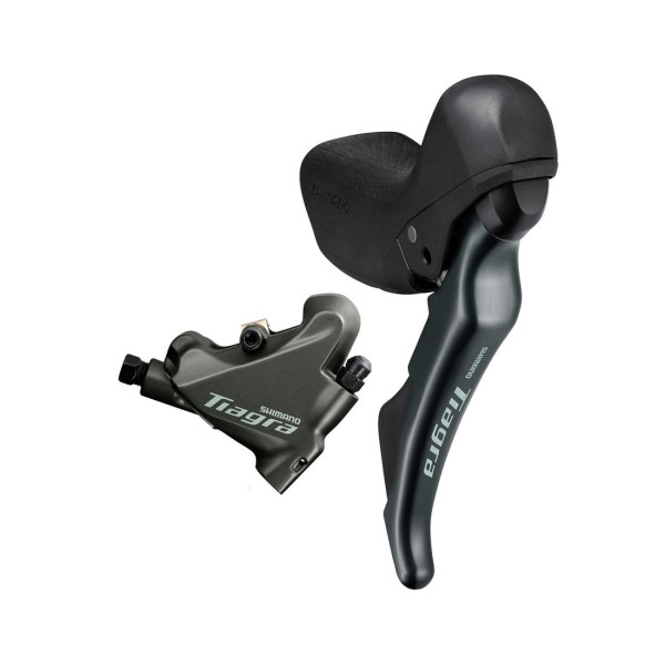 Shimano Tiagra ST-4720 pārslēdzēju/bremžu rokturu komplekts ar BR-R4770 suports | 10 ātrumu | Labais | Aizmugurējais