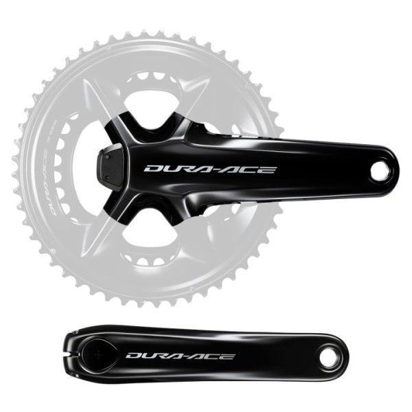 Shimano Dura Ace FC-R9200P Power Meter klaņi | 12 ātrumu (bez ķēdes gredzeniem)