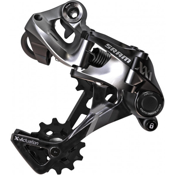 SRAM XX1 X-HORIZON™ aizmugurējais pārslēdzējs | 11 ātrumi | Melns