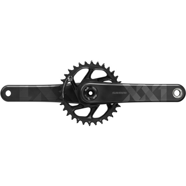 SRAM XX1 Eagle DUB Boost SL klaņi | 34T, 1x12 ātrumu (melns)