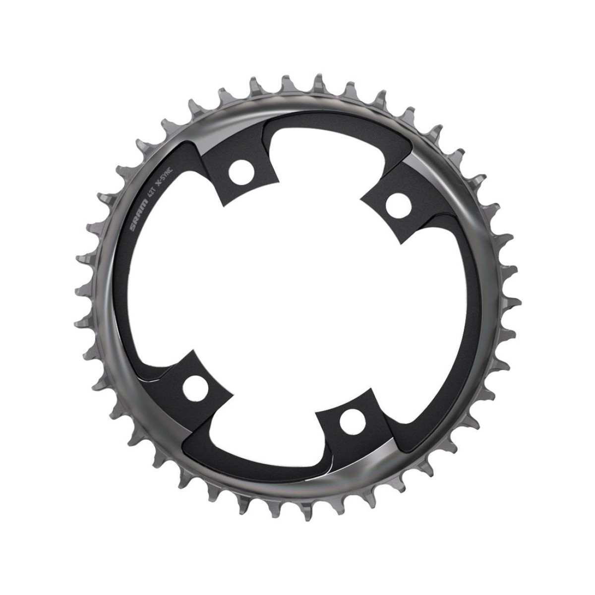 SRAM X-Sync zobrats | 107 BCD | 1x12 ātrumu | Pelēks