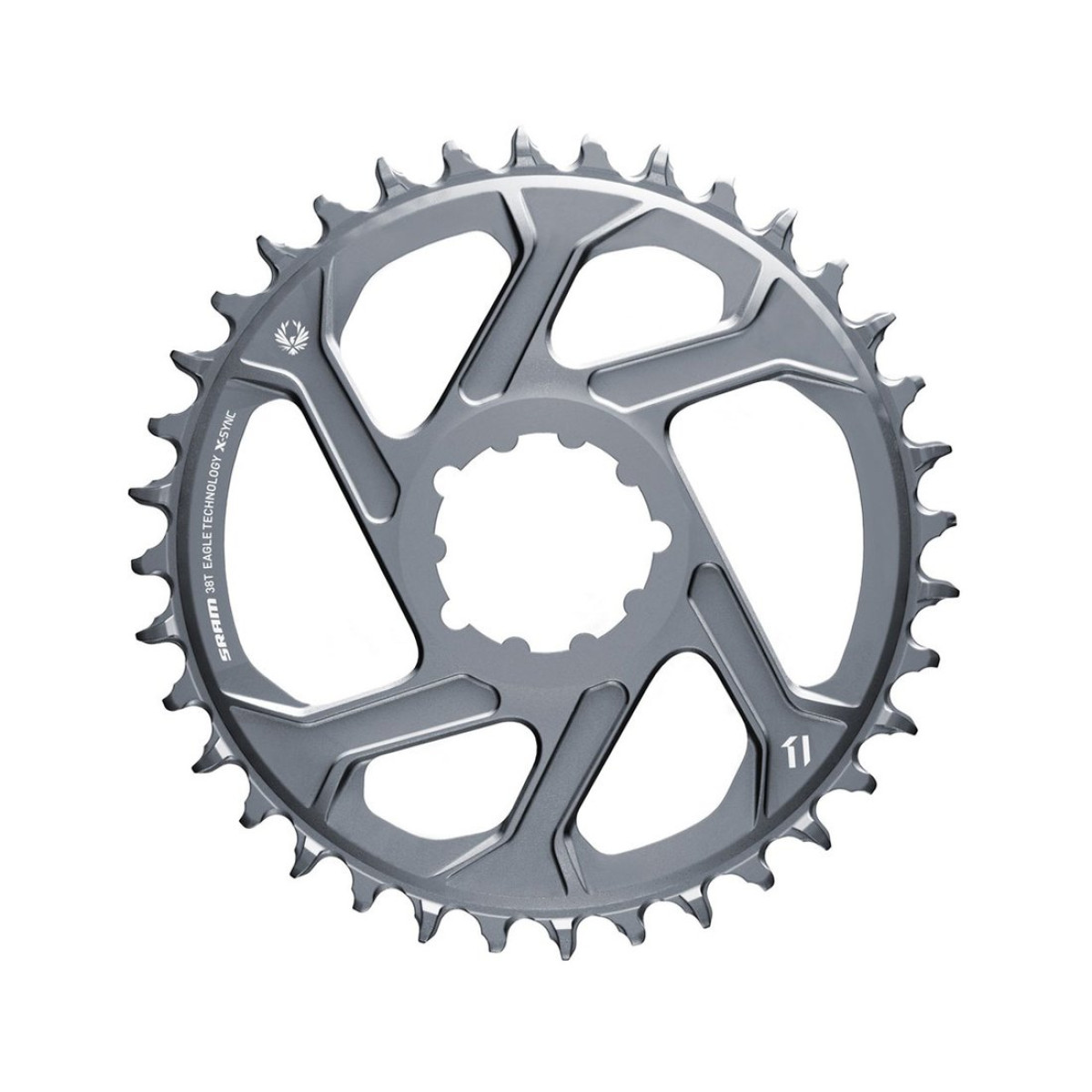 SRAM X-Sync 2 Eagle zobrats | 3 mm nobīde | DM | 1x12 ātrumu | Polāri pelēks