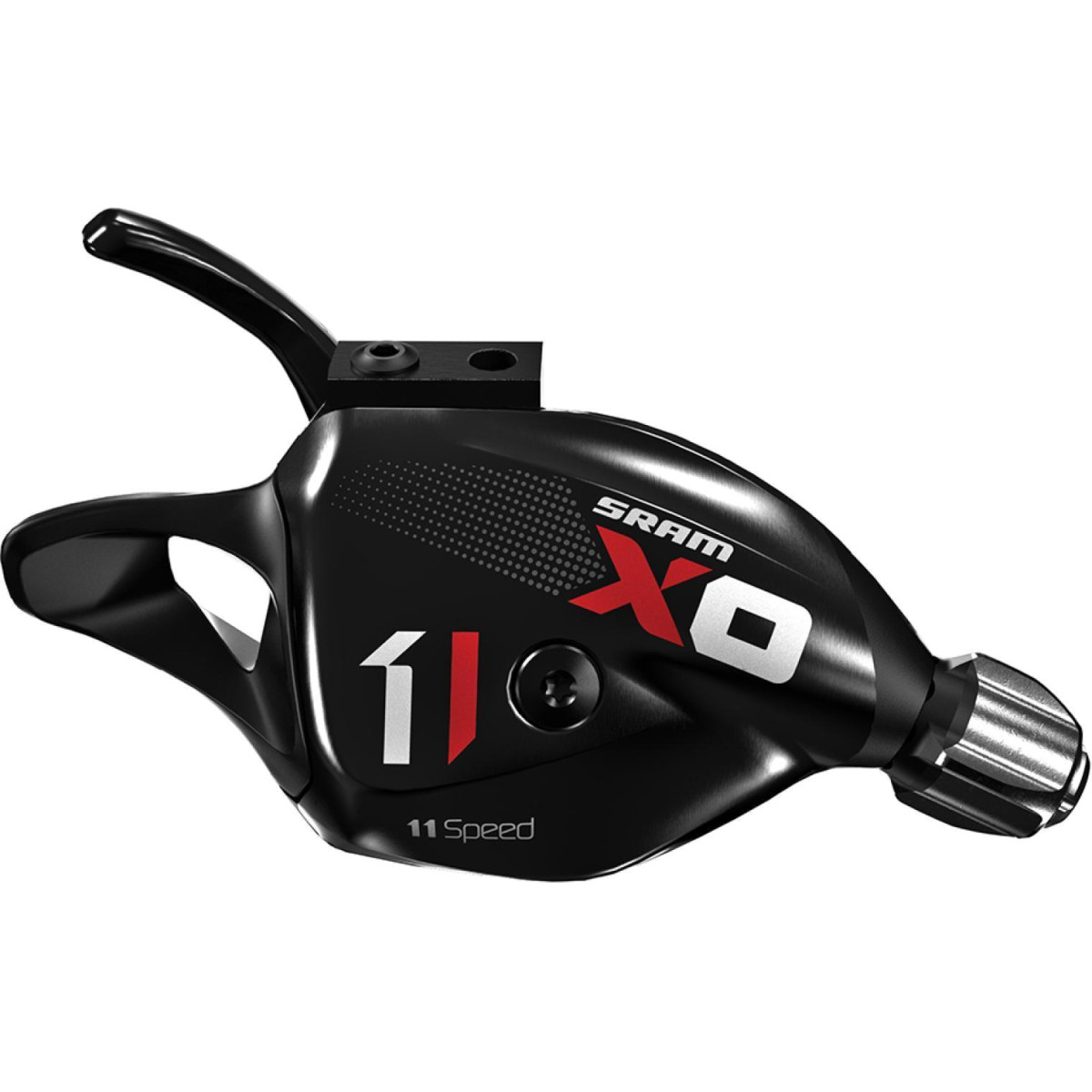 SRAM X01 Trigger pārslēdzēja rokturis, 11 ātrumu, melns-sarkans