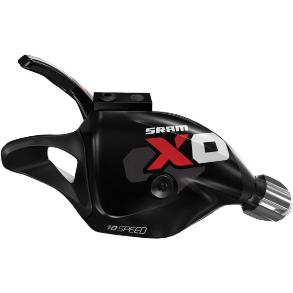 SRAM X.0 Trigger pārslēdzēja rokturis, 10 ātrumu, melns-arkans
