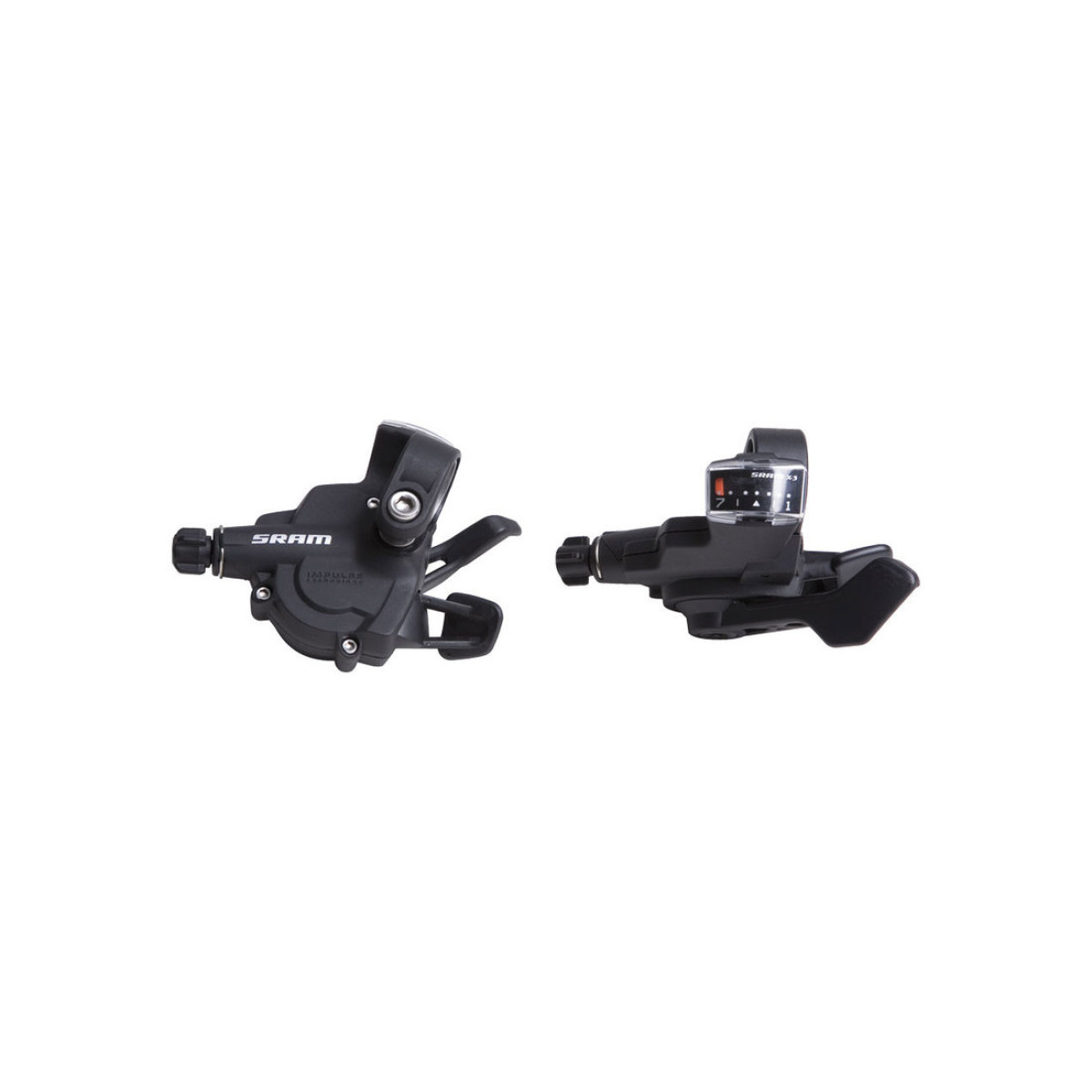 SRAM X-3 Trigger pārslēdzēju rokturu komplekts, 3x7 ātrumi
