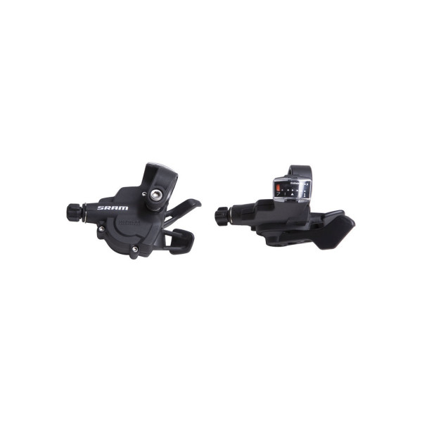 SRAM X-3 Trigger pārslēdzēju rokturu komplekts, 3x7 ātrumi