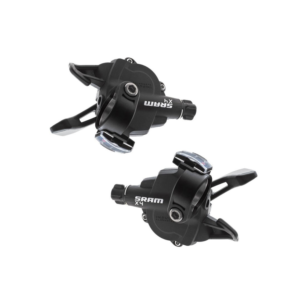 SRAM X-4 Trigger pārslēdzēju rokturu komplekts, 3x8 ātrumi