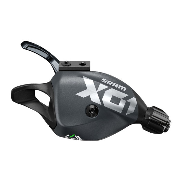 SRAM X01 Eagle E-MTB Single Click Trigger pārslēdzēja rokturis, 12 ātrumu, melns, pelēks