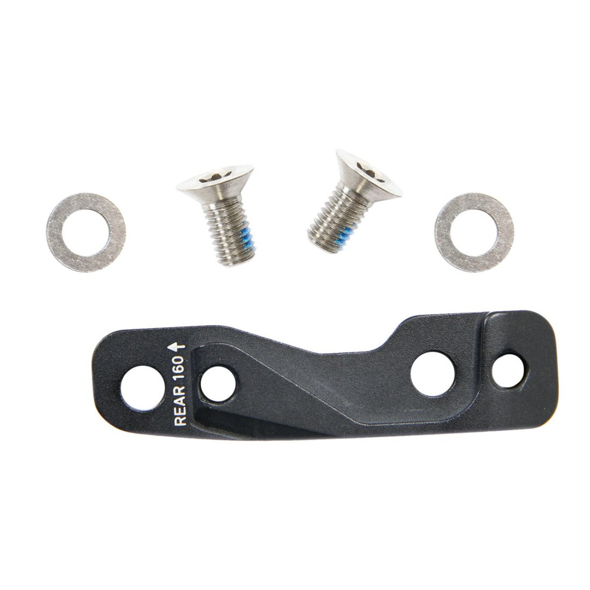 SRAM disku bremžu adapteris | 20F | Plakanais stiprinājums | Aizmugurējais 160 mm