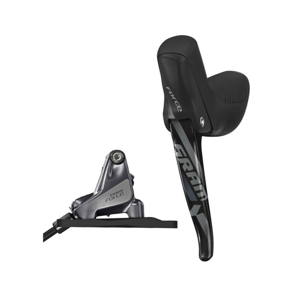SRAM Force 1 bremžu rokturis ar suports | Kreisā | Priekšējā | Plakanā montāža