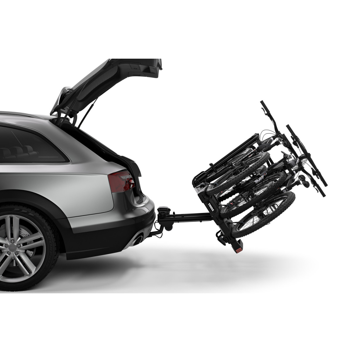 Thule EasyFold XT 3 melns velosipēdu turētājs