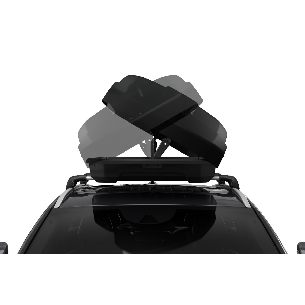 Thule Force XT L jumta bagāžnieks | Black Aeroskin