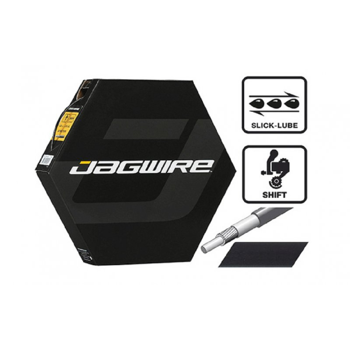Jagwire BHL200 Sport ātrumu pārslēgšanas kabeļa apvalks | Black | 1 m