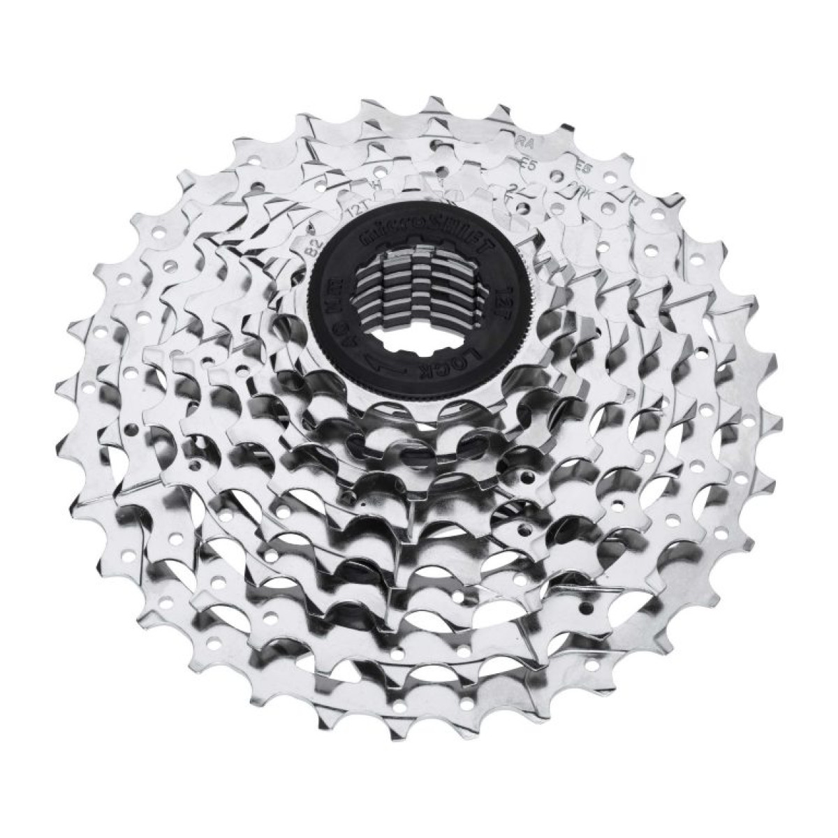 microSHIFT Mezzo CS-H082 kasete, 9 ātrumi