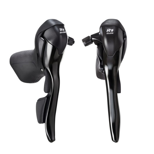 microSHIFT R9 SB-R492-BK pārslēdzēju/bremžu rokturu komplekts | 2x9 ātrumi