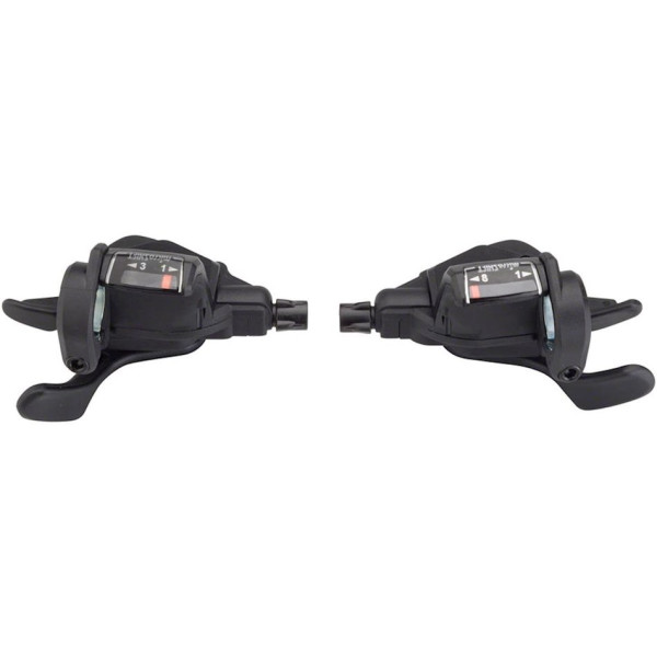 microSHIFT Mezzo TS39-9 pārslēdzēja rokturi, 2x9 ātrumi microSHIFT Mezzo TS39-9 pārslēdzēja rokturi, 2x9 ātrumi