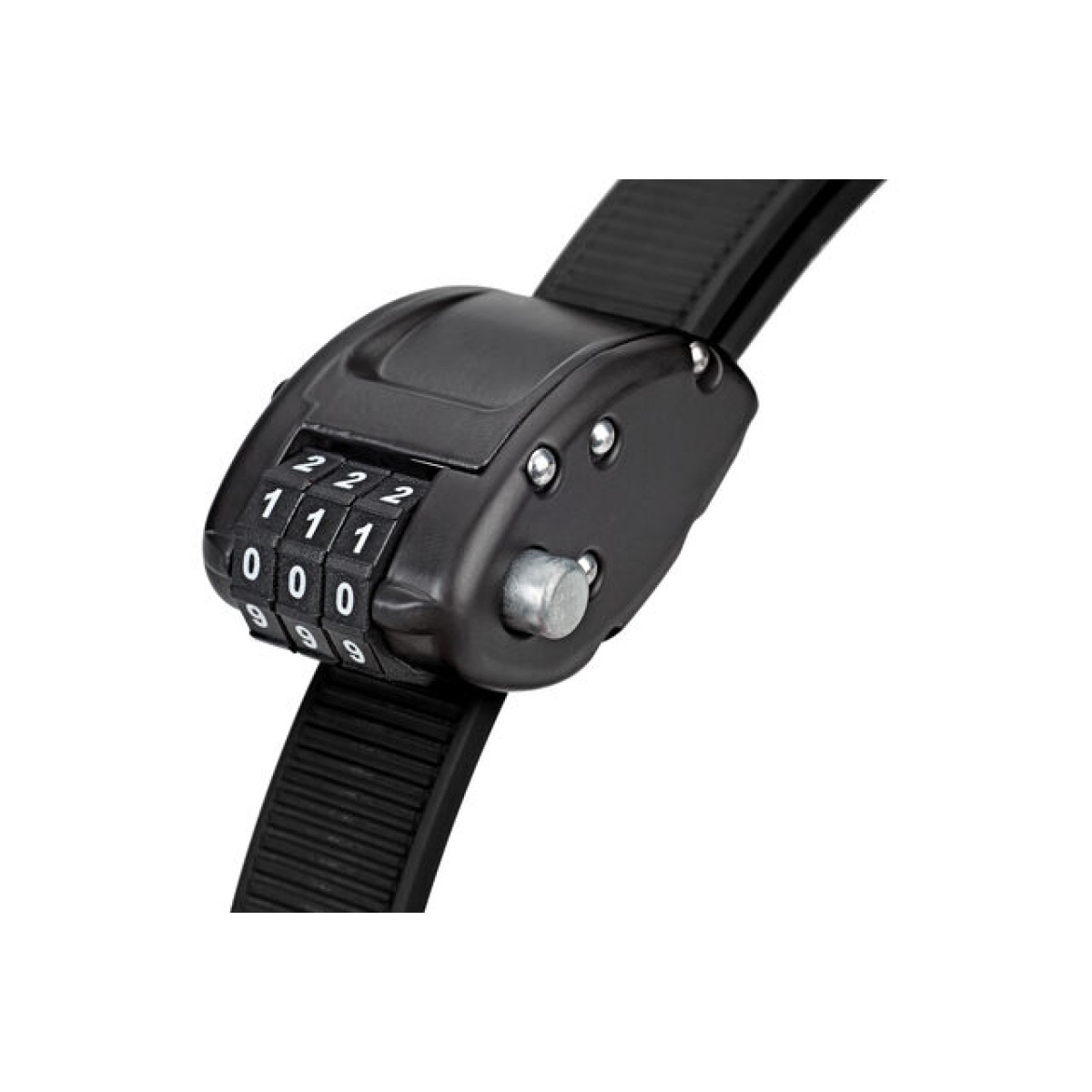 OTTOLOCK 46cm velosipēda slēdzene ar fiksatoru | Melns