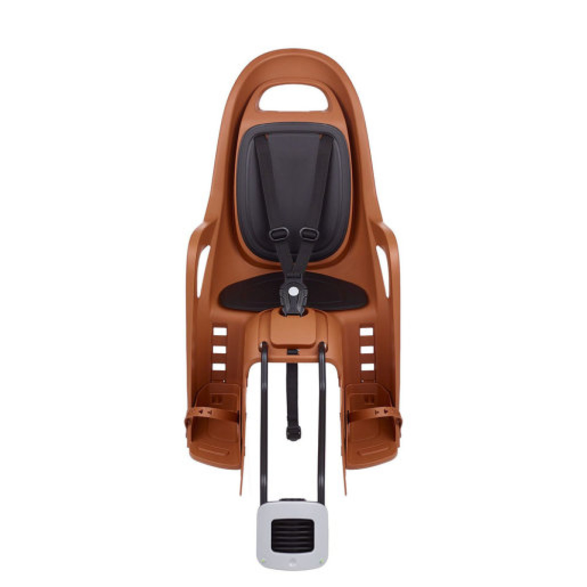 Polisport Groovy FF bērnu velosipēda sēdeklis | Caramel Brown - Black