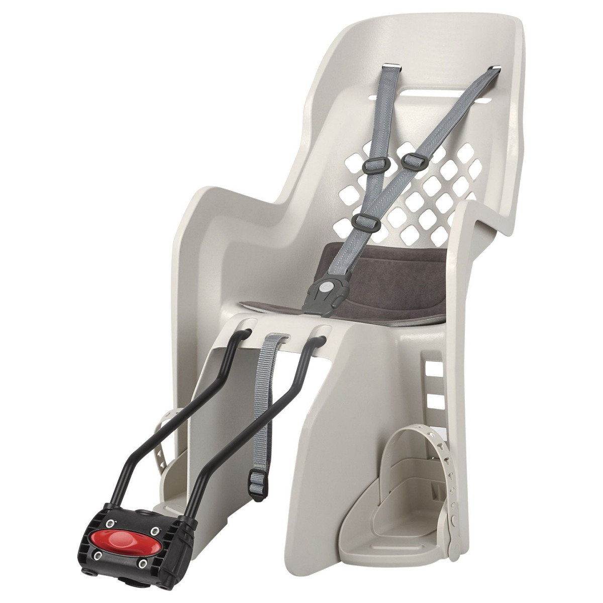 Polisport Joy FF 29" bērnu velosipēda sēdeklis | Cream Dark Grey