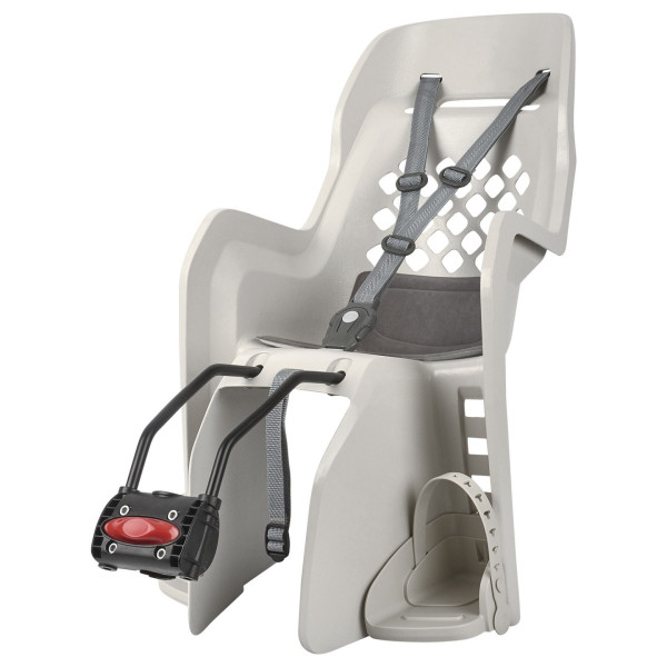 Polisport Joy FF bērnu velosipēda sēdeklis | Cream - Dark Grey