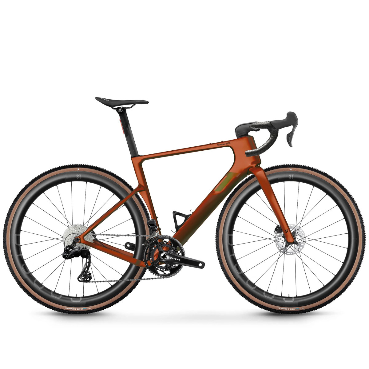 3T Racemax 2 Italia grants velosipēds | Shimano GRX Di2 2x12 | Discus 45I40 LTD | Rame