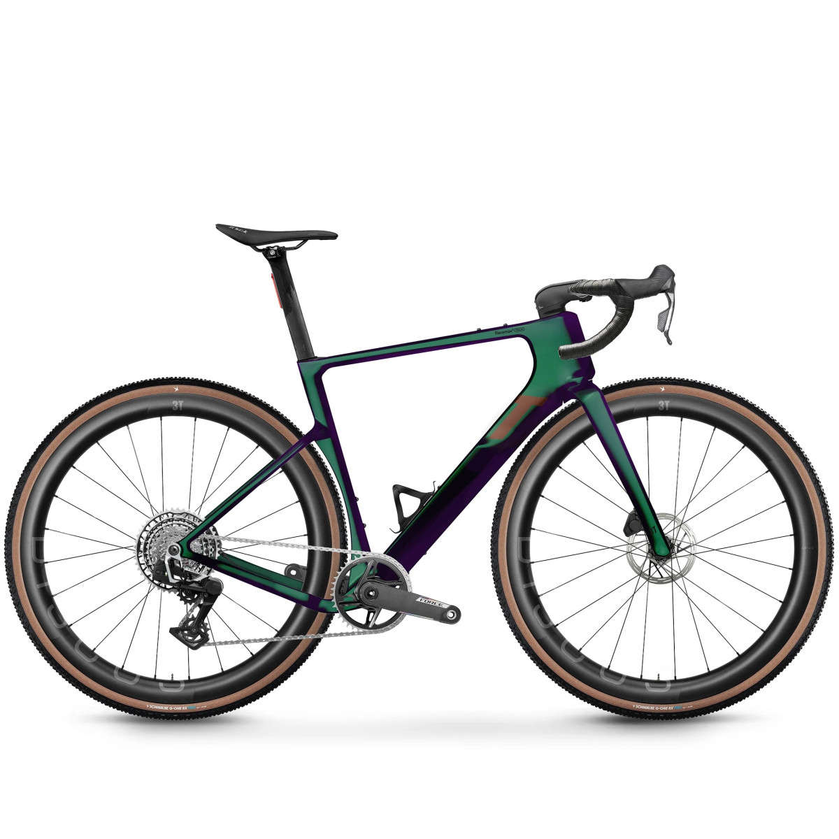 3T Racemax 2 Italia grants velosipēds | SRAM Force XPLR AXS 1x13 | Discus 45I40 LTD | No Storage | Smeraldo