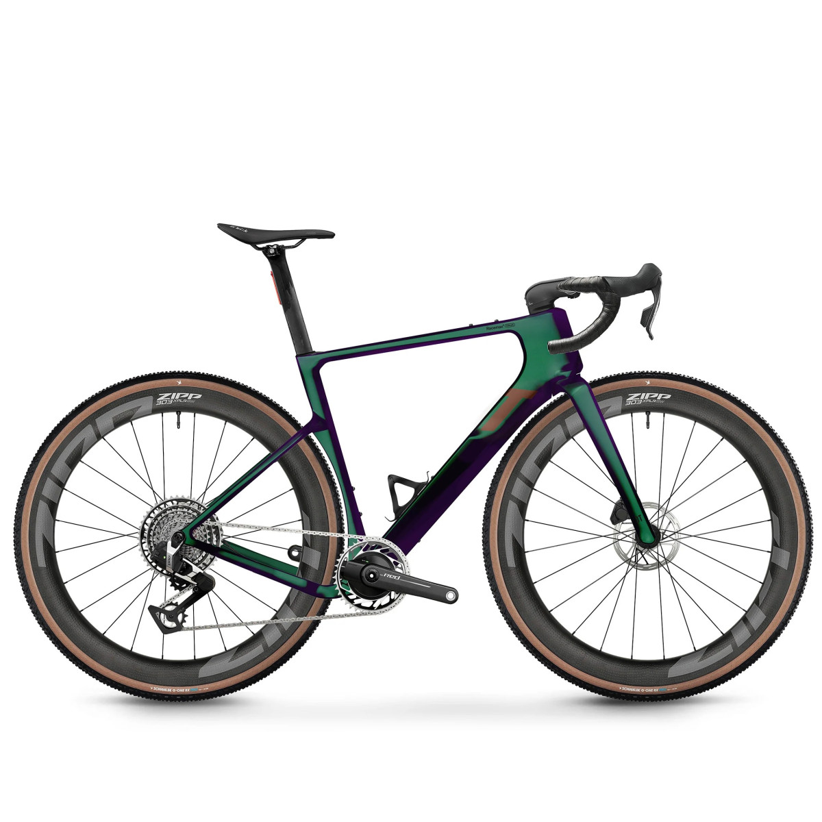 3T Racemax 2 Italia grants velosipēds | SRAM Red XPLR PM AXS 1x13 | Zipp 303 XPLR SW | Smeraldo