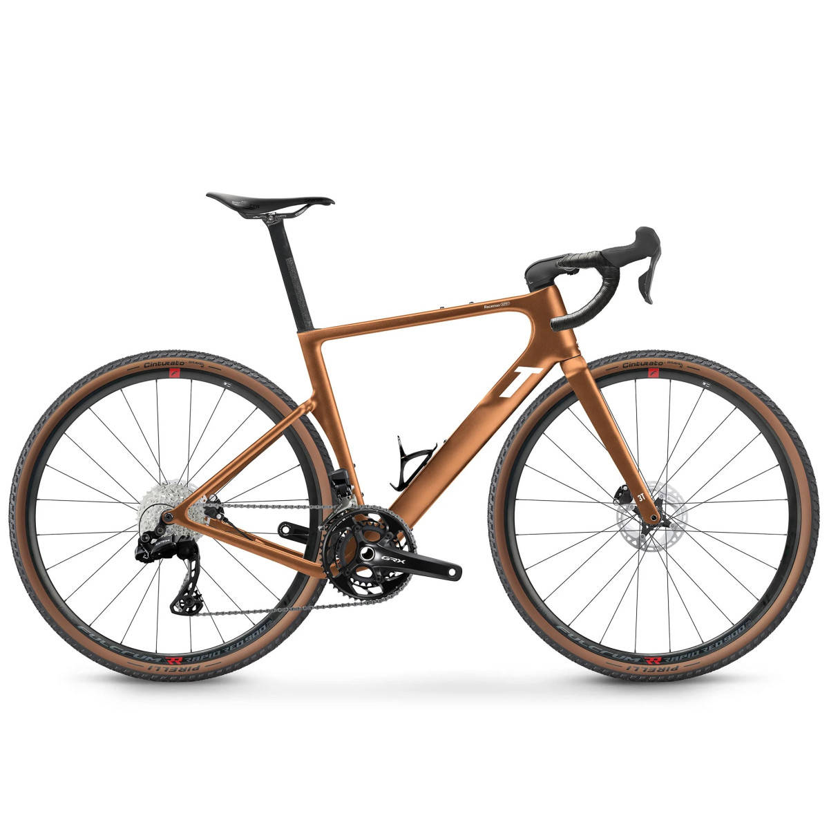 3T Racemax WPNT grants velosipēds | Shimano GRX Di2 2x12 | Bronzo
