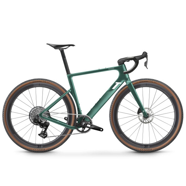 3T Racemax WPNT grants velosipēds | SRAM Rival XPLR AXS 1x13 | Discus 40|30 | Turchese