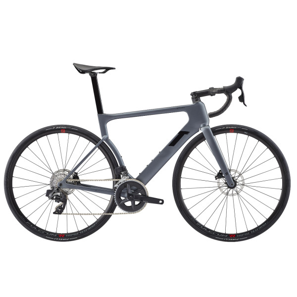 3T Strada Sram Rival AXS 2x12 šosejas velosipēds | Charcoal