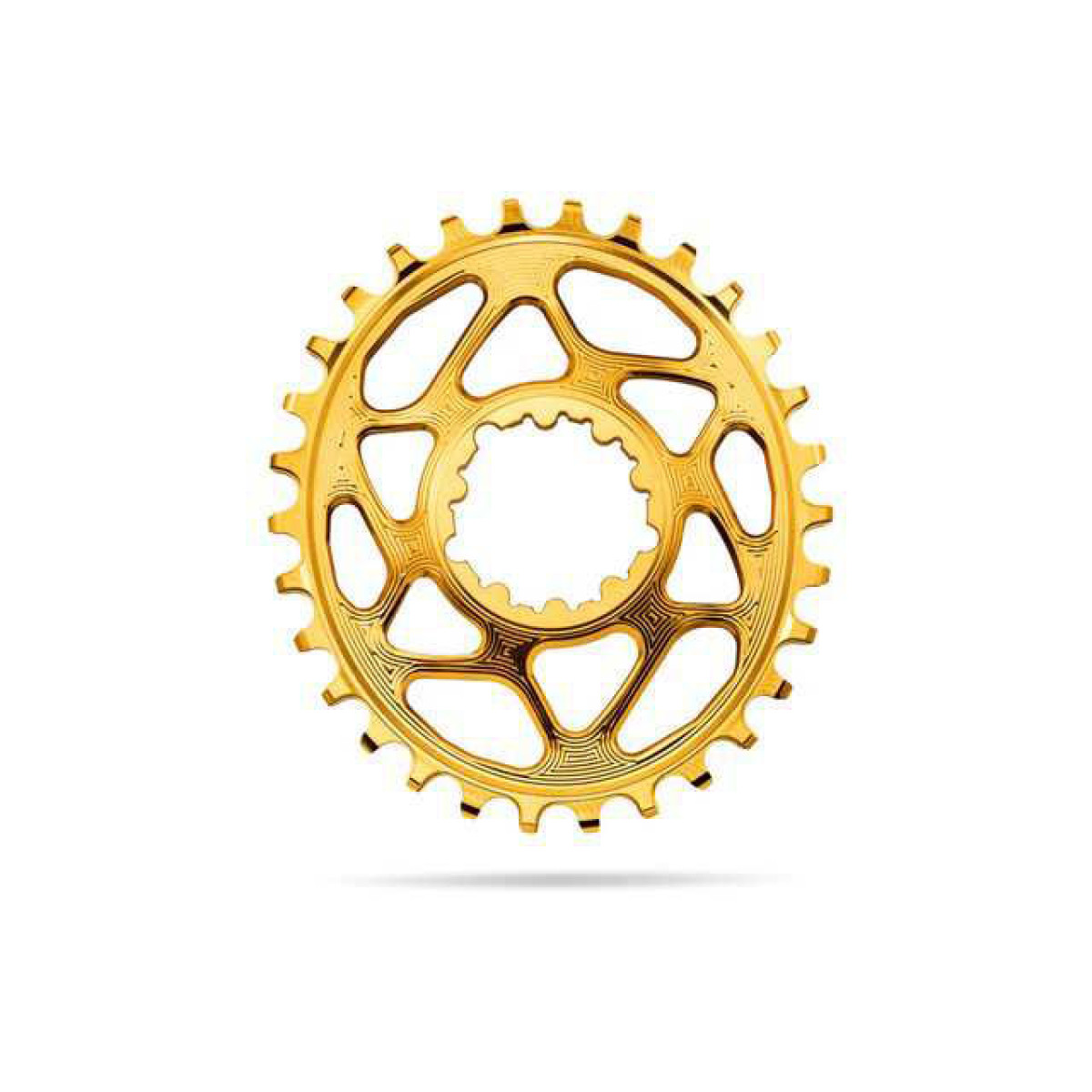 AbsoluteBlack ovāls Sram BOOST148 zobrats | 3mm nobīde | DM | 1x12/11/10 ātrumu | Zelts
