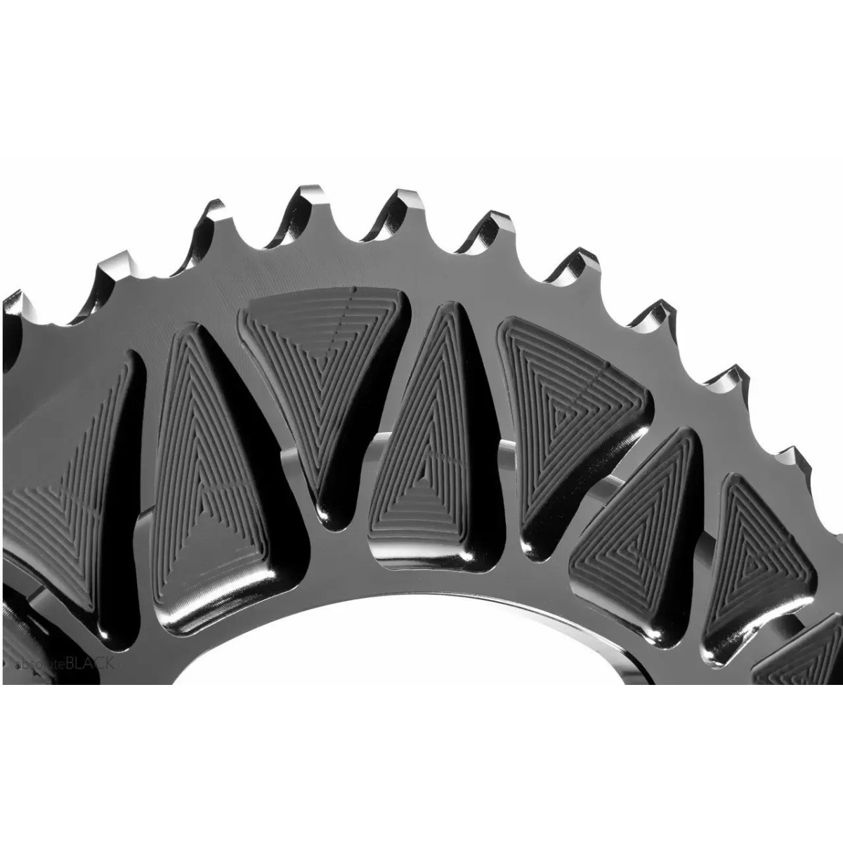 AbsolutBlack Oval Premium Campagnolo zobrats | 145 BCD | 2x12/11 ātrumu
