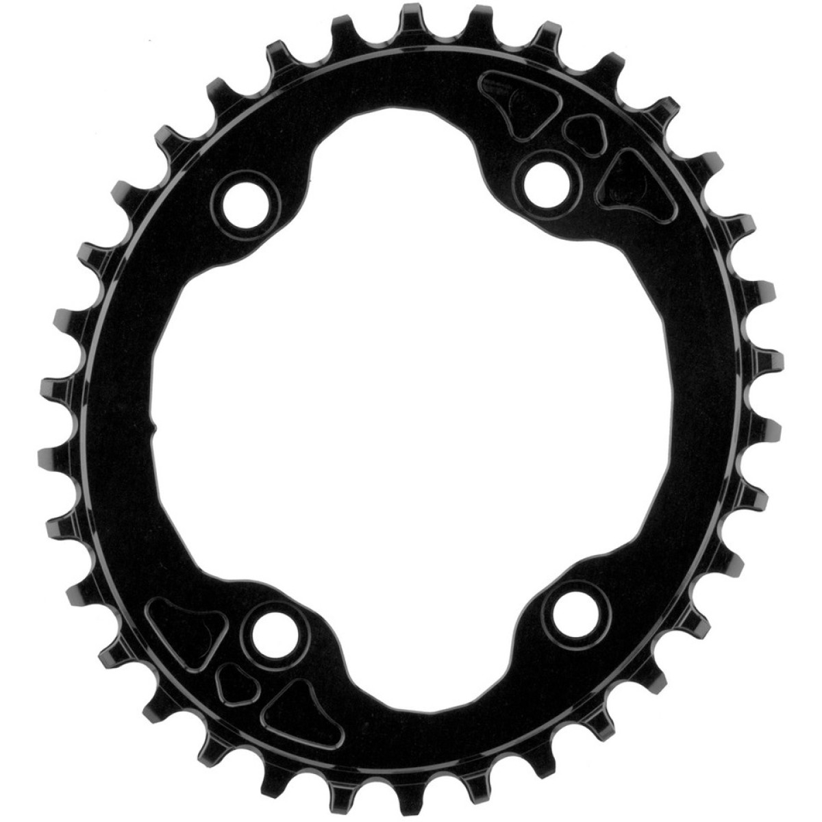 AbsoluteBlack XT OVAL M8000/MT700 zobrats | 96 BCD | 1x12/11/10 ātrumu | Black