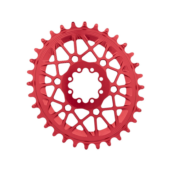 AbsoluteBlack ovāls SRAM T-Type pārnesumu zobrats | 1x12 | Sarkans