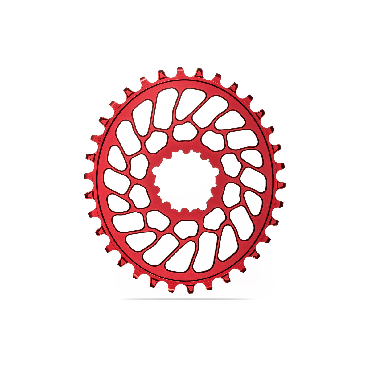AbsoluteBlack OVAL Sram BB30 zobrats | 0 mm nobīde | DM | 1x12/11/10 ātrumu | Red