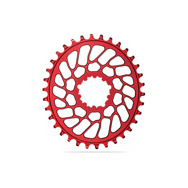 AbsoluteBlack OVAL Sram BB30 zobrats | 0 mm nobīde | DM | 1x12/11/10 ātrumu | Red