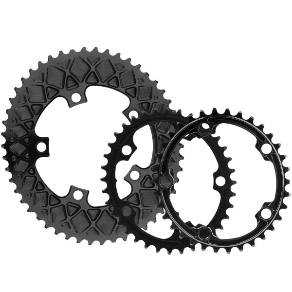 AbsoluteBlack Road Oval Premium zobrats | 110 BCD | 2x10 ātrumu