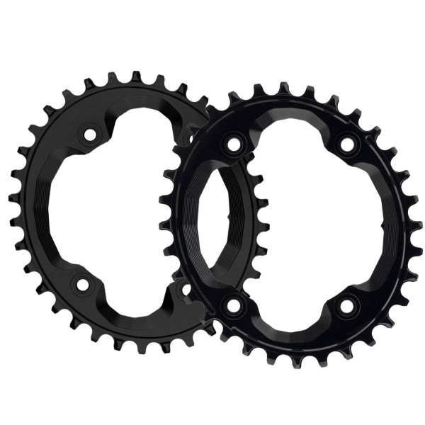 AbsoluteBlack OVAL XTR M9000 asimetriskais zobrats | 96 BCD | 1x12/11/10 ātrumu