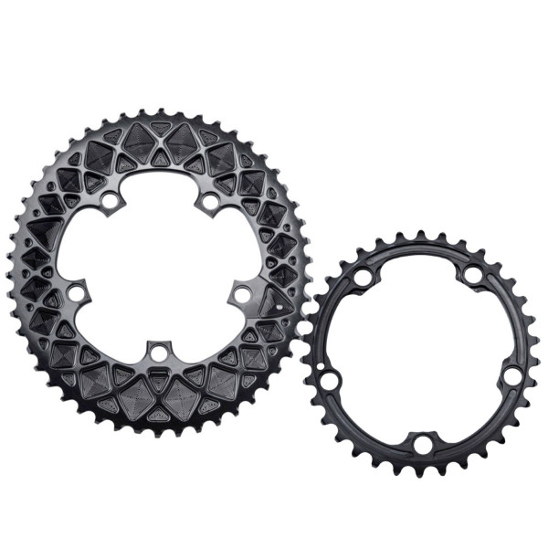 AbsoluteBlack ovāls SRAM Road Premium zobrats | 110 BCD | 2x11/10 ātrumu