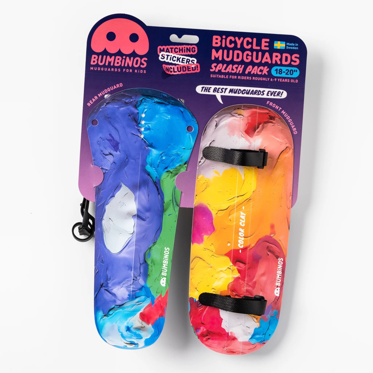 Ass Savers Bumbinos dubļusargu komplekts | 18-20" | Color Clay