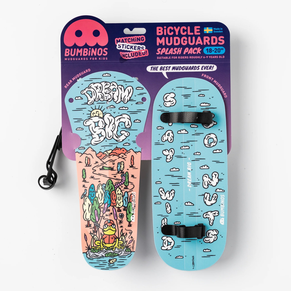 Ass Savers Bumbinos dubļusargu komplekts | 18-20" | Dream Big