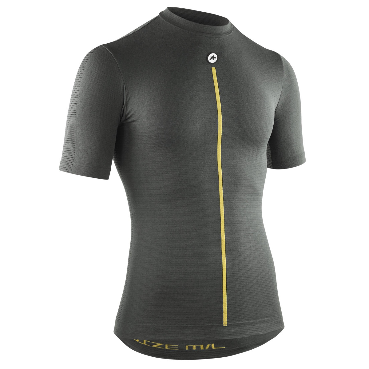 Assos Spring Fall SS P1 Vīriešu ādas slānis | Anthracite Grey
